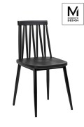 MODESTO krzesło TRAK czarne - polipropylen, metal - Modesto Design